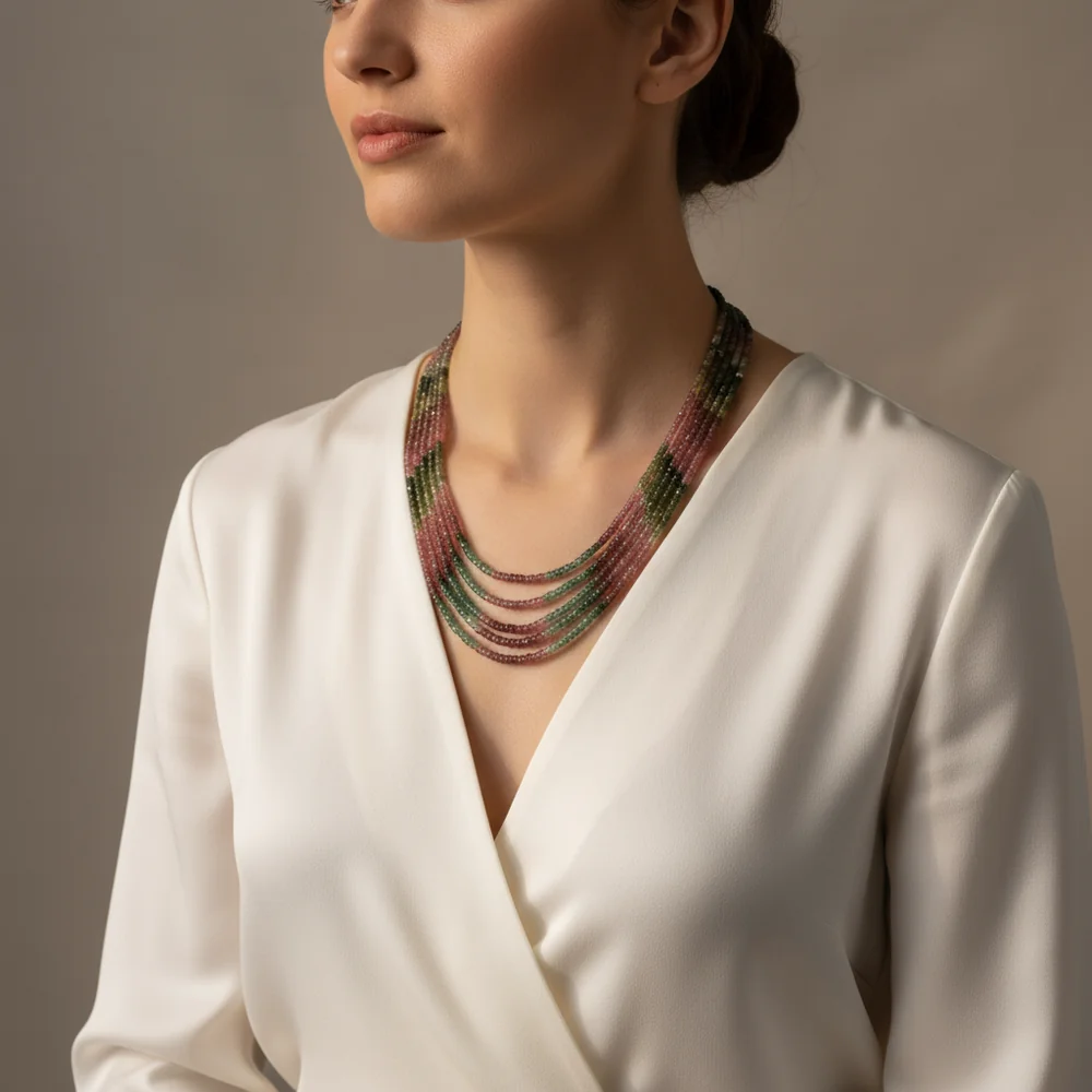 Tourmaline Spectrum Necklace image 4